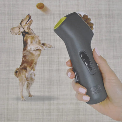 Dog Interactive Training Toy Pet Snack Catapult Launcher Outdoor Beach Toy Dog Cat Treat Launcher Snack Food Feeder Pet Supplies