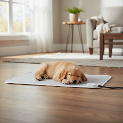 Pet Bed Bite Proof Pet Electric Blanket Thermostat Control Anti-scratch Cat Heating Pad Waterproof Cozy Pet Heating Mat Winter