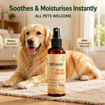 Pet Skin Care Spray Instantly Soothe Skin Moisturize Fur Turn Dry Dull Coat Soft Silky For All Cats And Dogs