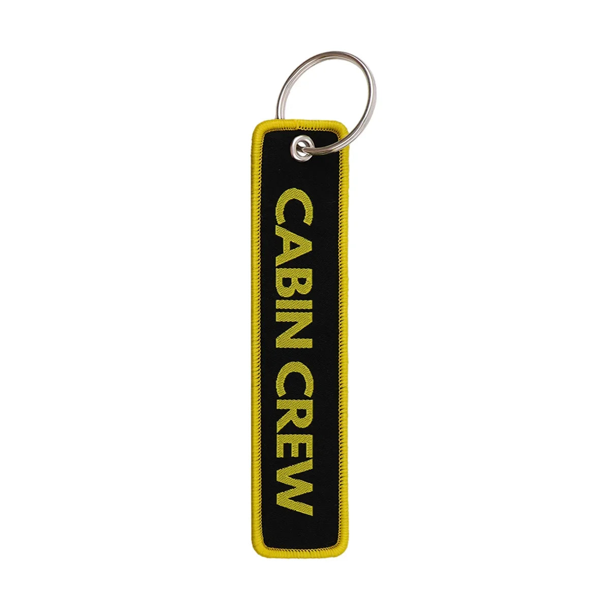 Airline Embroidery Key Fob | Stylish Keychain for Bags and Backpacks