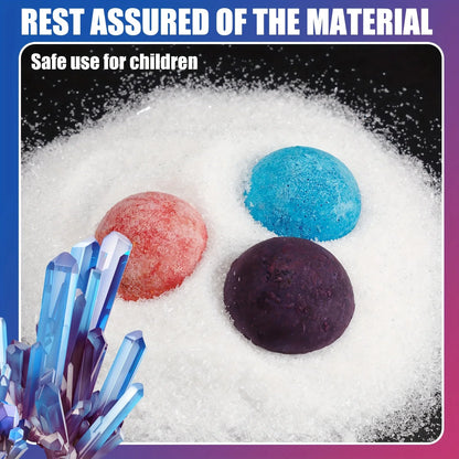 Crystal Growing Science Kit | DIY Educational STEM Toy for Kids