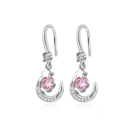 925 Silver Butterfly Cherry Stud Earrings | Fine Jewelry Gift for Women