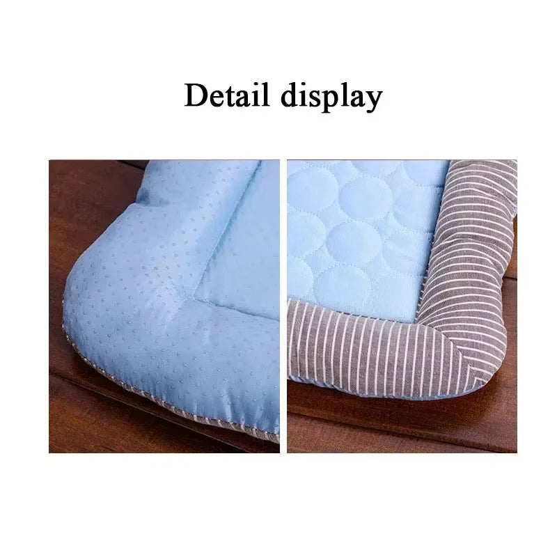 Cooling Pet Bed For Dogs Cats Ice Silk Material Cool Mat Soft Pet Blanket for Summer Sleeping Breathable Cat Sofa Supplies