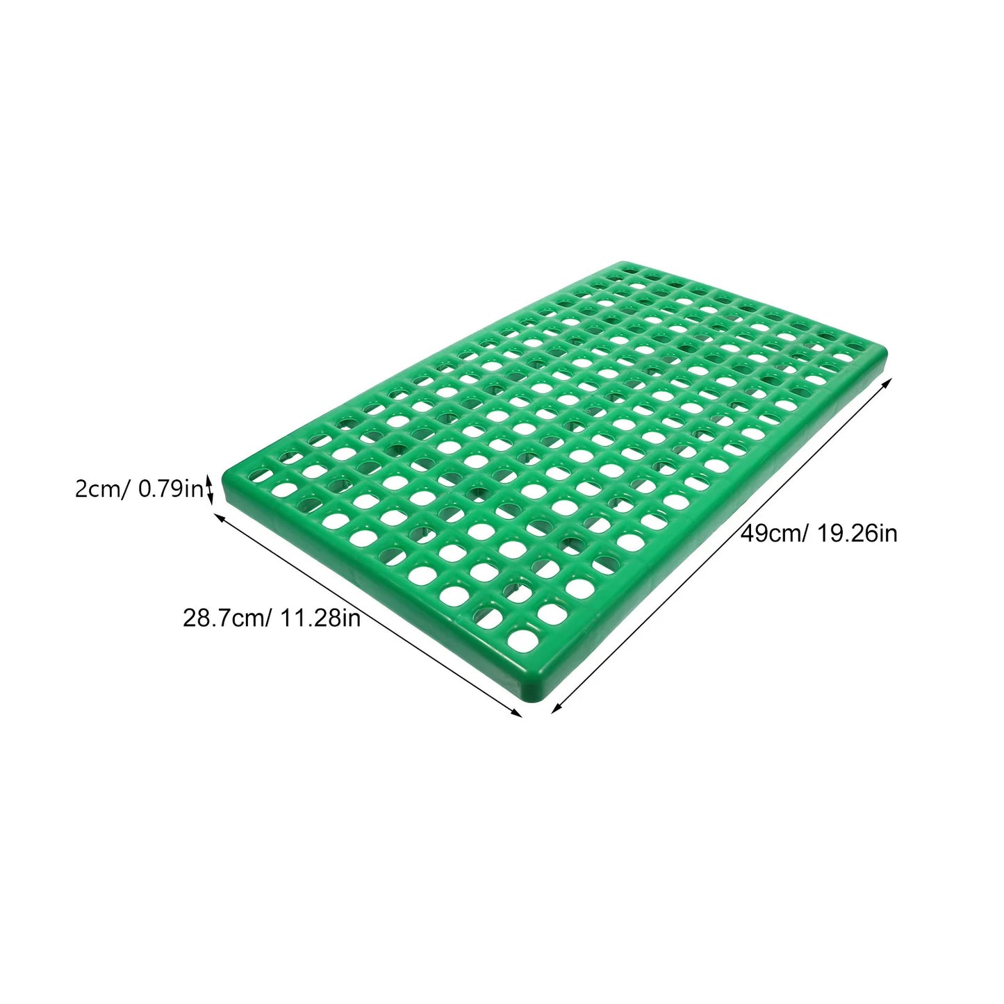 Rabbit Cage Pad Plastic Drainage Floor Mat For Bunny Safe Easy Clean Pet Cage Base Plate Isolation Mat Litter Tray