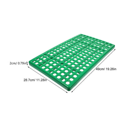 Rabbit Cage Pad Plastic Drainage Floor Mat For Bunny Safe Easy Clean Pet Cage Base Plate Isolation Mat Litter Tray