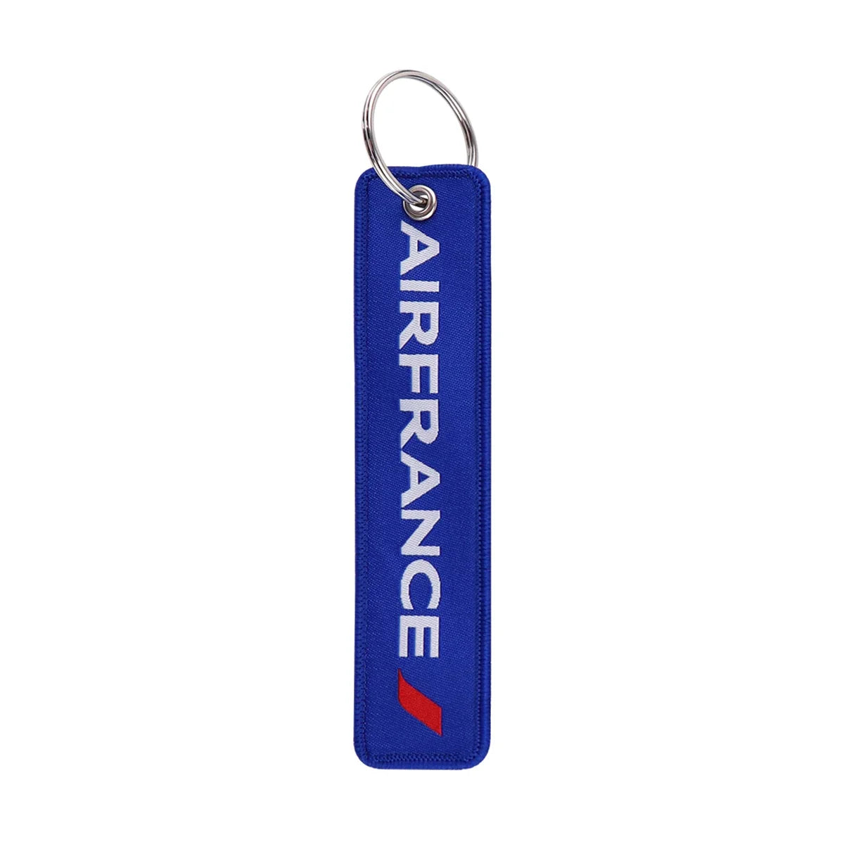 Aviation Sign Embroidery Key Fob | Motorcycle Keychain and Gift Accessory