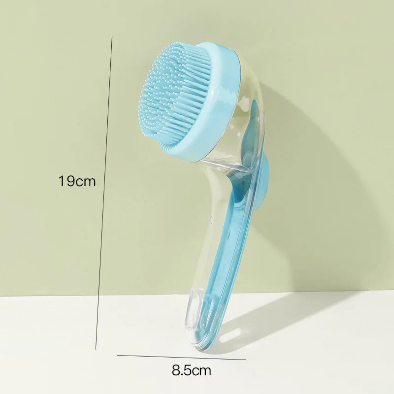 Pet dog bath brush, cat bath brush, bathing massage brush, magical pet bathing and massage scrub brush