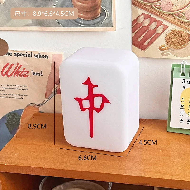 Mahjong Night Light | Soft LED Sleep Light with Eye Protection