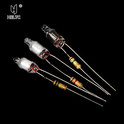 Neon Indicator Light Bulbs 4x10mm 5x13mm 220V | Main Power Pilot Lamp with Resistor