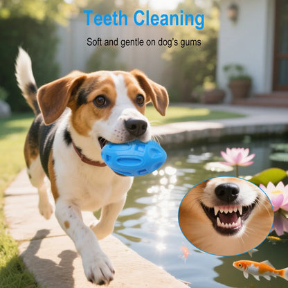 New Dog Toy Ball High Quality Rubber Sounding Olive Balls Super Durable Teeth Sharpening Chewing Training Toys Pet Supplies