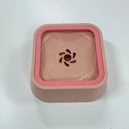 Pet Floating Water Bowl Splash-proof Food-grade PP Material Large Capacity Water Storage Neck-protecting  Floa Plastic Dog Bowl