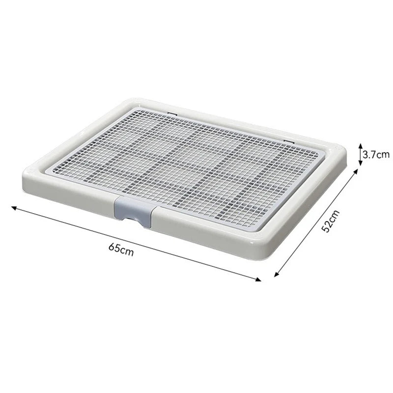 Pet Dogs Pee Training Tray Portable Dog Cleaning Tools Indoor Puppy Tray Toilet Diaper Easy To Clean Grid Like Pet Supplies