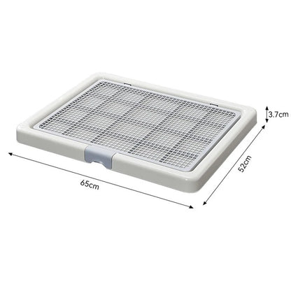 Pet Dogs Pee Training Tray Portable Dog Cleaning Tools Indoor Puppy Tray Toilet Diaper Easy To Clean Grid Like Pet Supplies