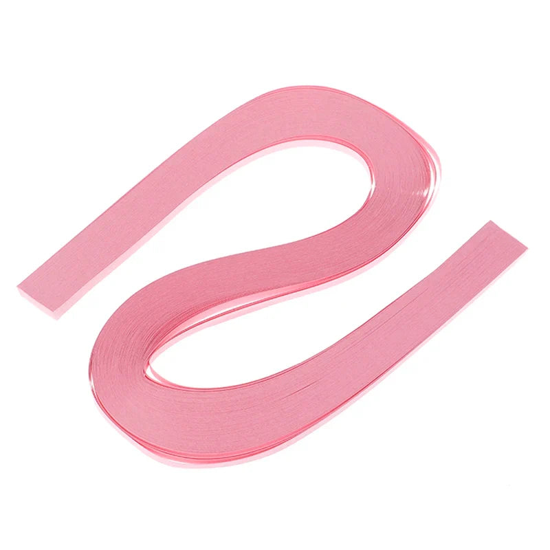 Rainbow Paper Quilling Strips Set | 120pcs 5mm 53cm Craft Paper for DIY Flower Making