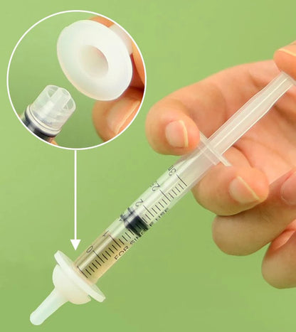 Pet Feeding Device Set Cat Dog Care Bottle Syringe Suit Newborn Kitten Feed Device with Feeding Bottle Puppy Medication Device