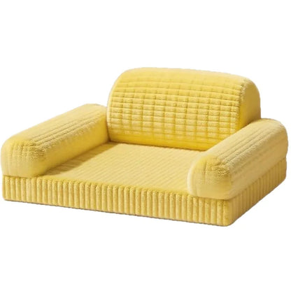 Pet Dog Bed for Small Dogs - Teddy/Bichon/Pomeranian, 4 Seasons Universal, Removable & Washable, Secure Sofa Bed for Winter