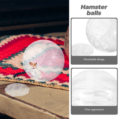 Hamster balls Dwarf & Small Animal Exercise Mini Rolling Toys Pet Gerbil Quiet Hamster Wheel exercise balls for hamster