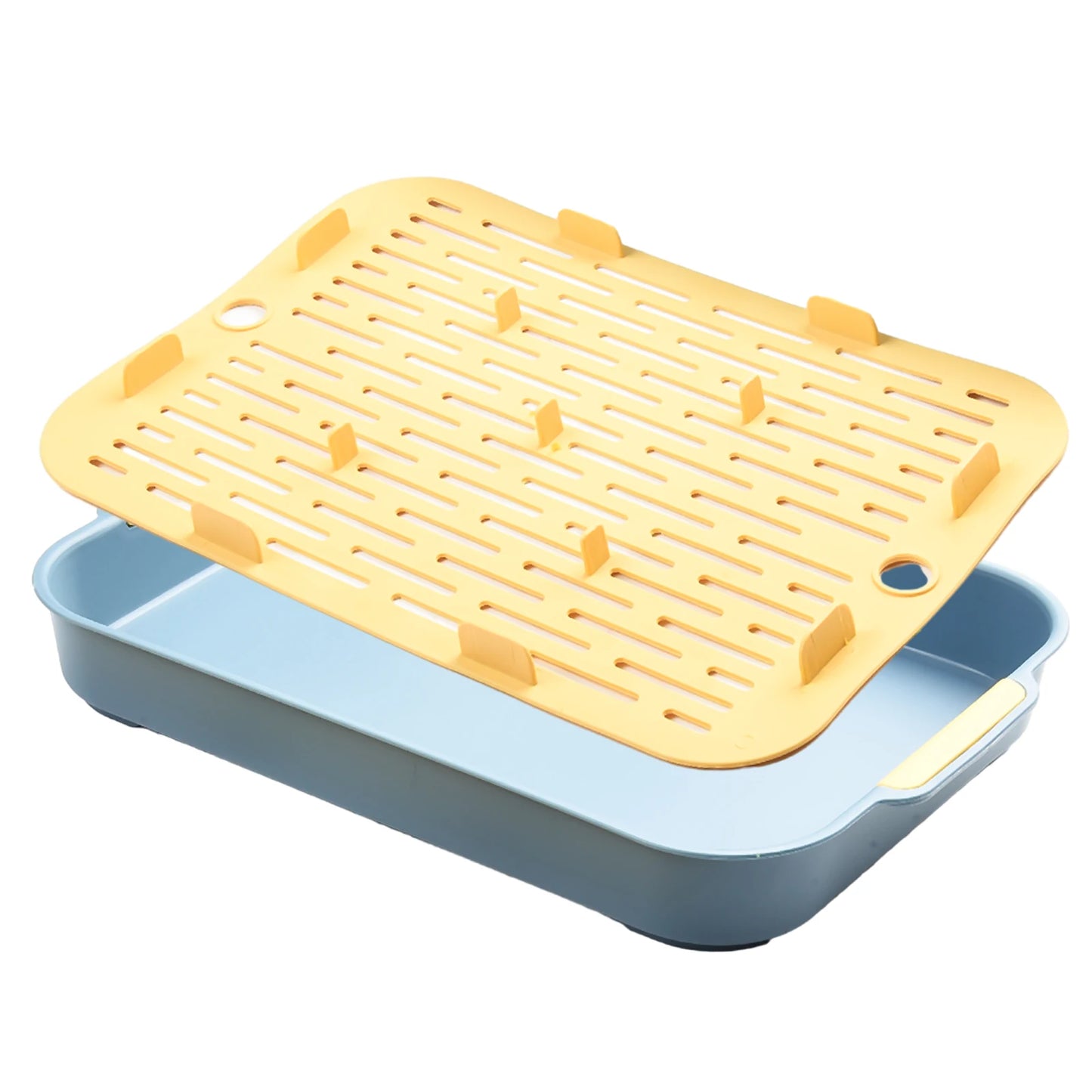 1pc Rabbit Litter Tray Boxes Small Pets Toilet Tray Bunnies Corner Toilets Box For Ferret Hamster Dragon Cats Guinea Pig Dutch