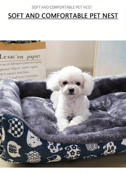 Pet Dog Bed Sofa Mats Winter Pet Products Coussin Chien Accessories Dogs Basket Supplies For Large Medium Small House Cat Bed