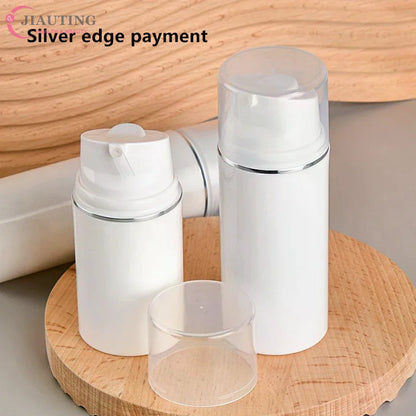 Empty Refillable Vacuum Pump Bottle | Travel Size Lotion Dispenser for Creams and Serums