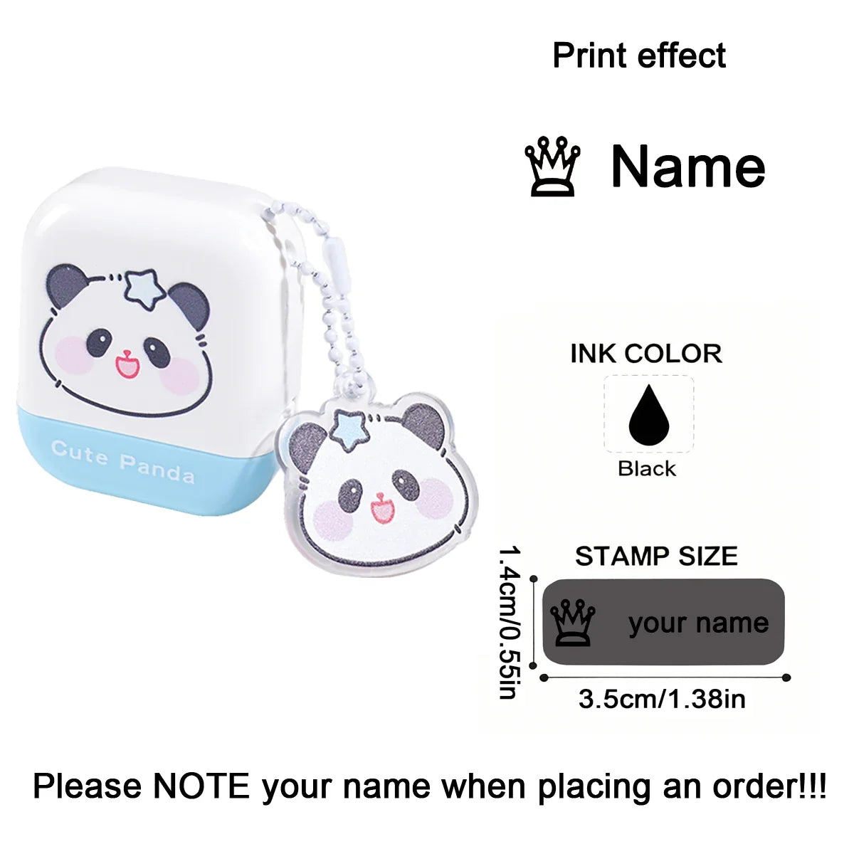 Custom Name Stamp for Clothes and School Uniforms | Personalized Belongings Marker