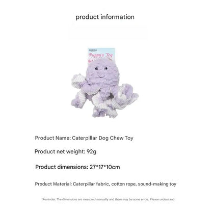 Plush Squeaky Dog Toys for Boredom, Chew Resistant Interactive Puppy Chew Toys for Medium Large Dogs