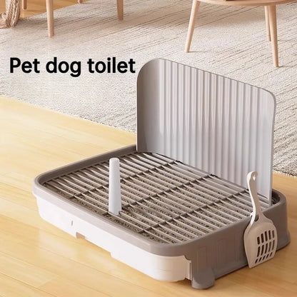 Pet-specific Training Toilet Indoor Pet Cleaning Products Anti-stepping Plastic Dog Pee Pad Holder Removable Net Reusable Tray