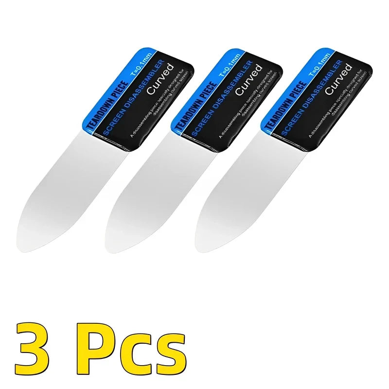 Ultra Thin Phone Opening Pry Tools | Curved LCD Spudger Set