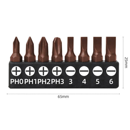 1/4 Screwdriver Bits Set 25mm 50mm S2 Alloy Steel | Professional DIY Hand Tool Kit