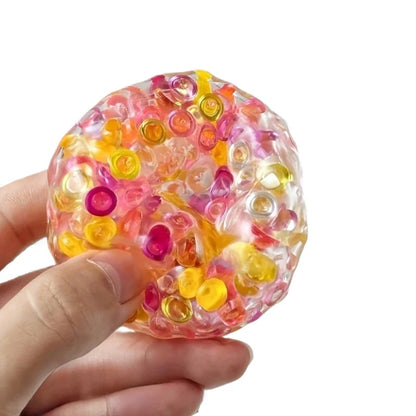 Squishy Balls Ice Beads Squeeze Toy | Super Soft Mochi Fidget Stress Relief Gift