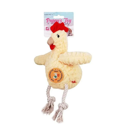 Plush Squeaky Dog Toys for Boredom, Chew Resistant Interactive Puppy Chew Toys for Medium Large Dogs