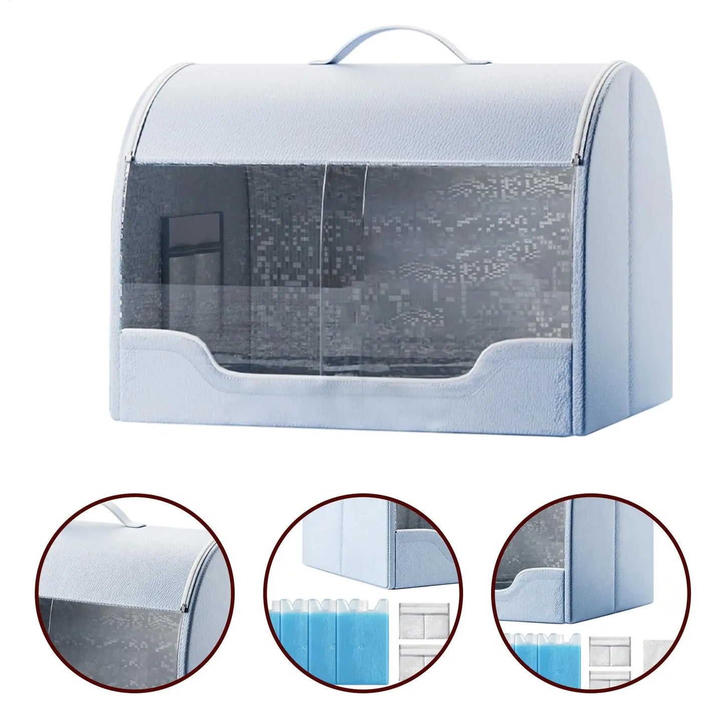 Pet Cooling House Waterproof Washable Breathable Portable Summer Cooling Bed for Cats Dogs for Home Dorm Office Apartment