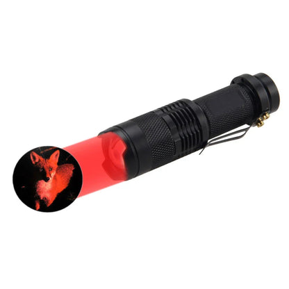 Mini LED Flashlight with 670nm Red, Blue, Green Light | Tactical Pocket Flashlight