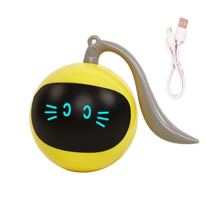 Cat Training Sounds Smart Cat Toys Interactive Ball Toys Dog  Squeaks Dog Cat Play Gravity Ball