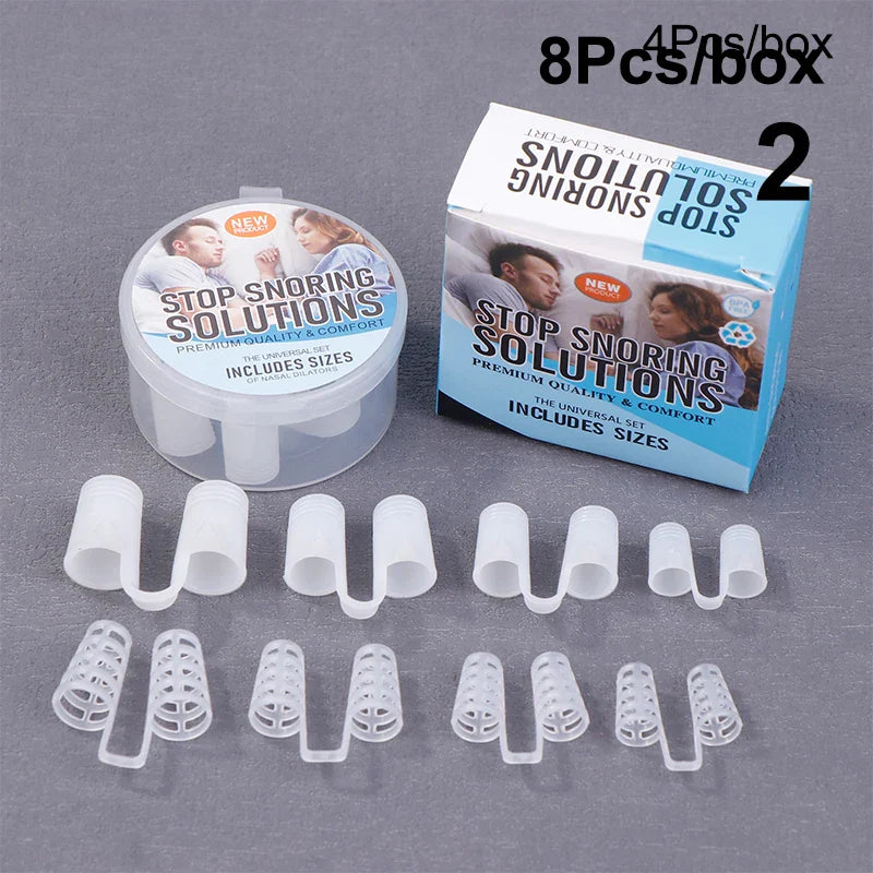 Silicone Anti Snore Nasal Dilators | Professional Sleeping Aid for Snoring Relief