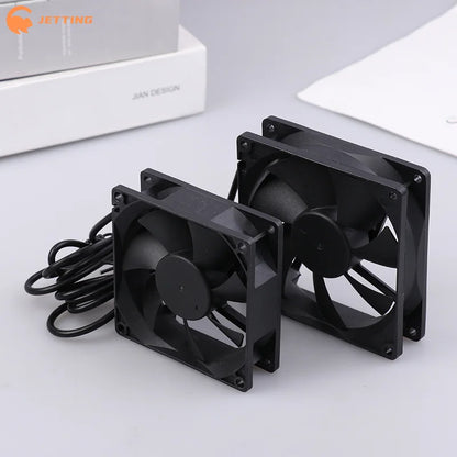 USB Brushless Cooling Fan 5V for Router TV Box Computer | 4 Size Options