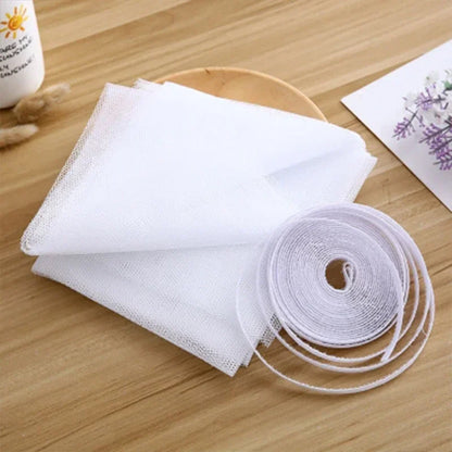Mosquito Screen Net for Windows and Doors | DIY Self-Adhesive Insect Mesh