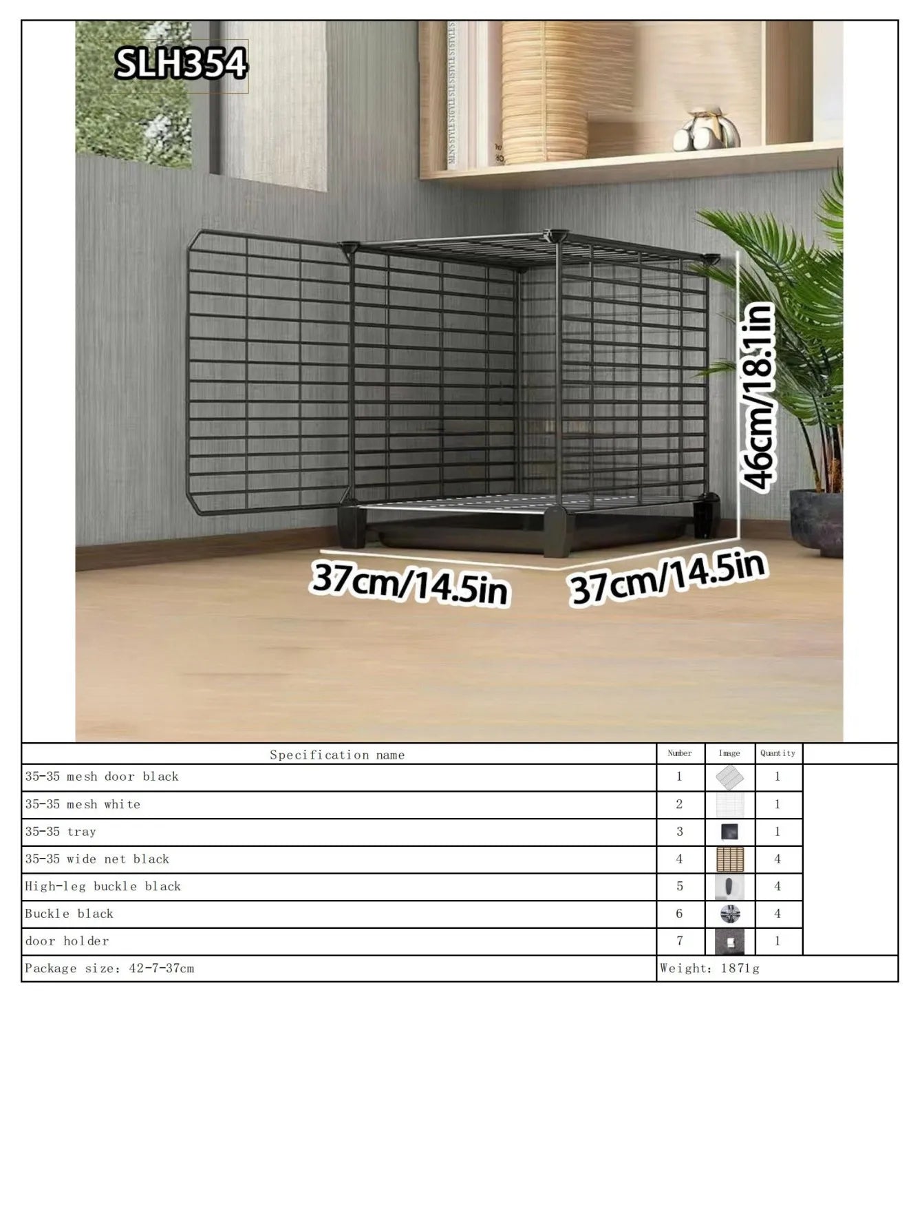 Large Indoor Rabbit Cage with Automatic Cleaning Toilet for Domestic Rabbits, Guinea Pigs, and Other Pets