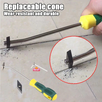 Ceramic Tile Grout Remover | Tungsten Steel Drill Bit for Floor and Wall Cleaning