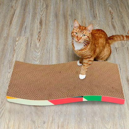 Cat Scratchers Cardboard Cat Scratching Board Durable Grind Claws Corrugated Paper Pets Sofa for Indoor Cats Kittens 고양이 스크래처