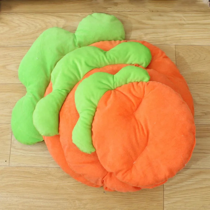 1PC Warm Carrot Shaped Rabbit Mat Soft Breathable Cute Sofa Mat for Pet Small Animal Hamster Rabbit Puppy Kitty Sleeping Bed Mat