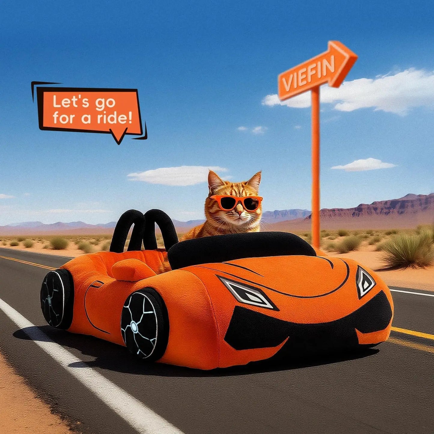 Supercar Cat Beds Kitten Bed Soft and Cozy Small Dog Beds with Pillow Washable Pet Mat for Puppy Kitty Funny Cats Toys Supplies