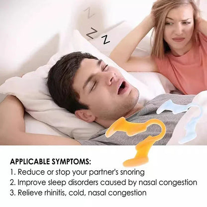 Anti Snoring Nasal Dilator | Silicone Nose Clip for Better Sleep