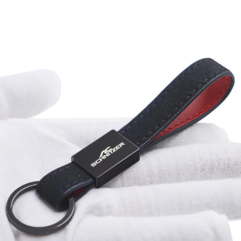 Leather Car Keychain | Premium BMW & Mini Key Ring Accessory