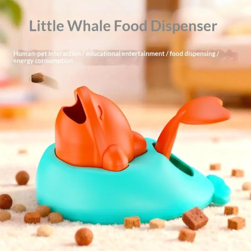 Pet Training Feeding Toys Interactive Dog Food Launcher Training Puzzle Toy For Dogs Cats Fun Feeding Machine Pet Training Toy