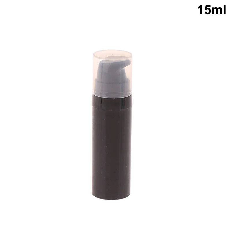 Refillable Airless Pump Bottles for Travel | Vacuum Lotion Containers 5ml 10ml 15ml