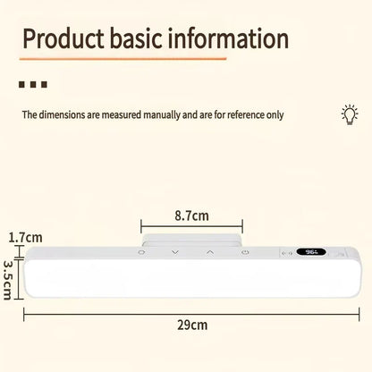 LED Touch Table Lamp with Remote Control and Timing | Rechargeable Magnetic Desk Light