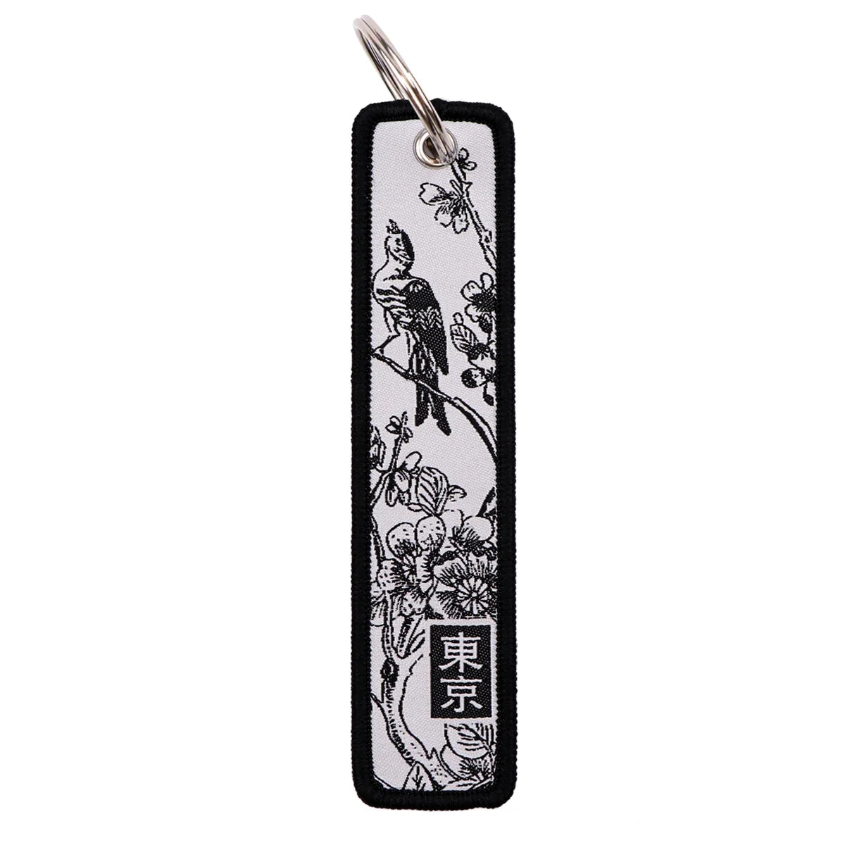 Spanish Quotes Embroidery Key Tag | Motorcycle Keychain for Men