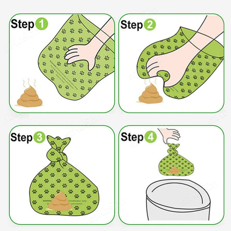 Cat Litter Shovel with Refill Bag For Pet Filter Clean Toilet Garbage Picker Cat Supply Cat Litter Scoop Box Self Cleaning Tools