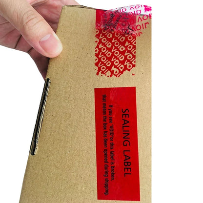 50Pcs Tamper Proof Warranty Void Labels | Security Seal Stickers for Product Protection